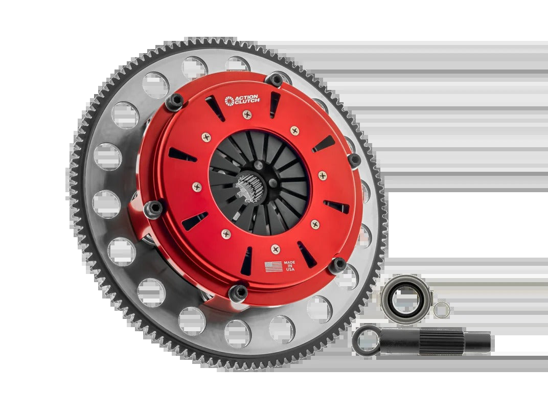 Action Clutch 94-98 Mitusbishi Galant 2.4L (4G64) 7.25in Twin Disc Race Clutch Kit w/Steel Flywheel