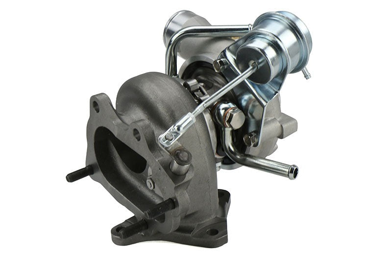 Forced Performance FP BLUE Turbocharger 58mm 8cm IWG w/ Oil Feed Line - 2002-2007 Subaru WRX / 2004-2021 Subaru STI