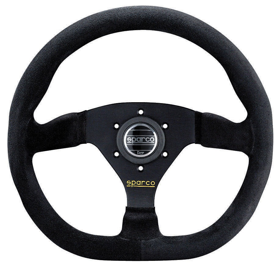 Sparco Steering Wheel L360 Black Suede - Universal
