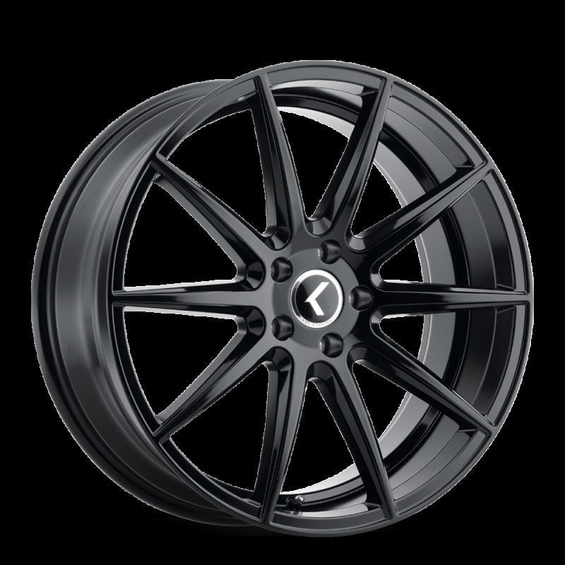 Kraze KR194 Cosmos 18x8 5x108 +40 Offset Gloss Black Wheel