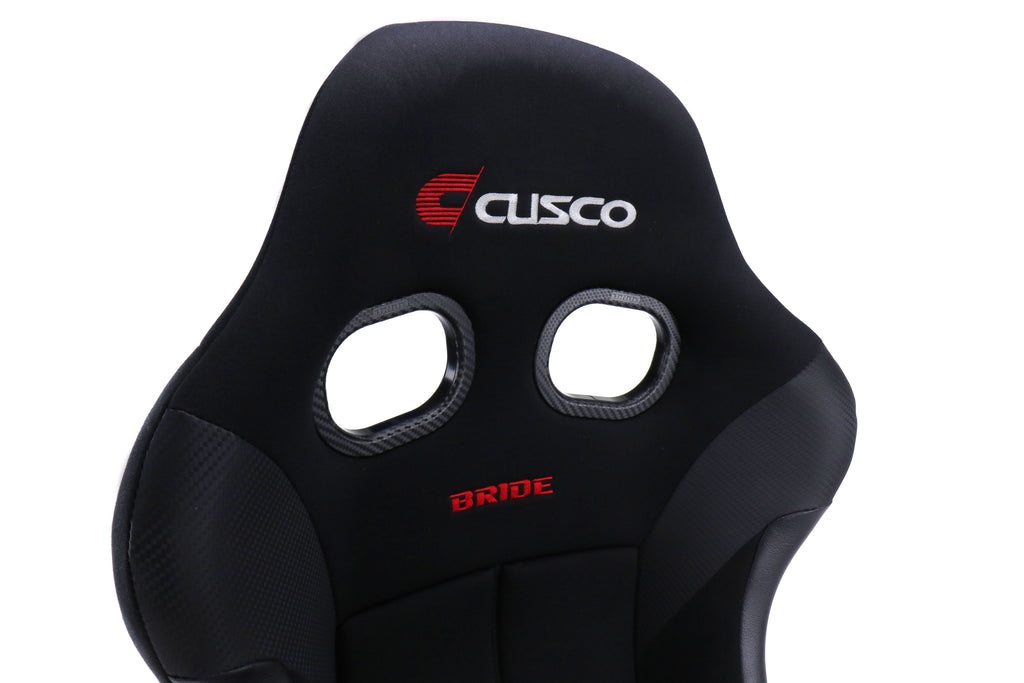 Cusco Bride ZETA IV Full Bucket Seat Low Max FRP Silver - Universal