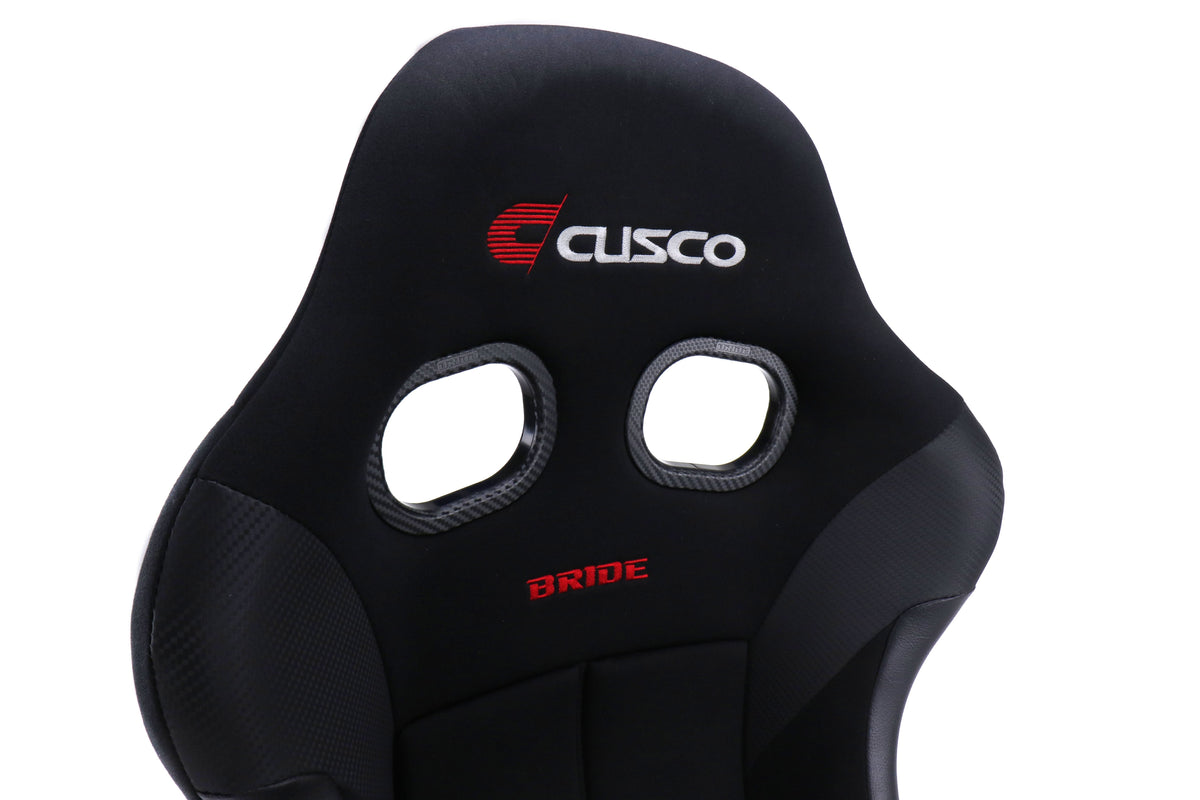 Cusco Bride ZETA IV Full Bucket Seat Low Max FRP Silver - Universal