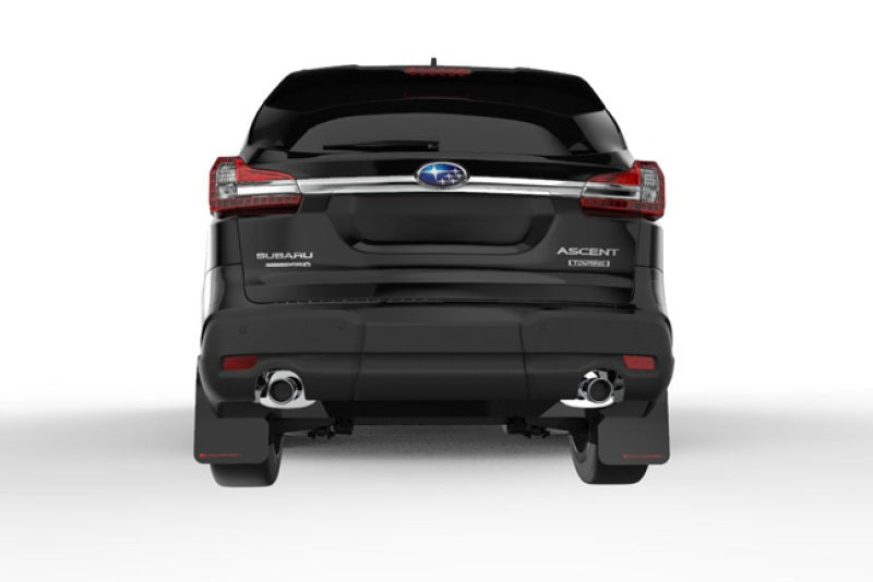 Rally Armor UR Mud Flap w/Red Logo - Black - 2019-2024 Subaru Ascent