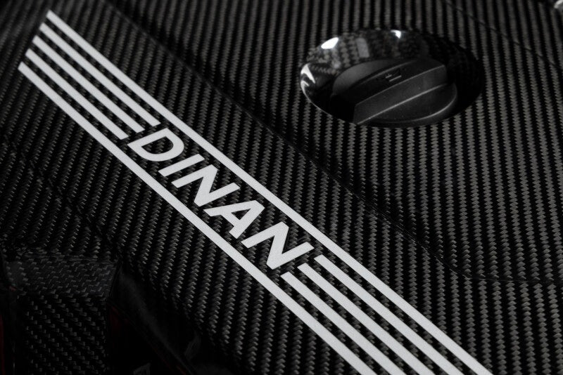 Dinan 19-26 BMW B58D (G01/G02/G20/G22/G23/G26/G42) Gloss Carbon Fiber Engine Cover w/Matte Accents