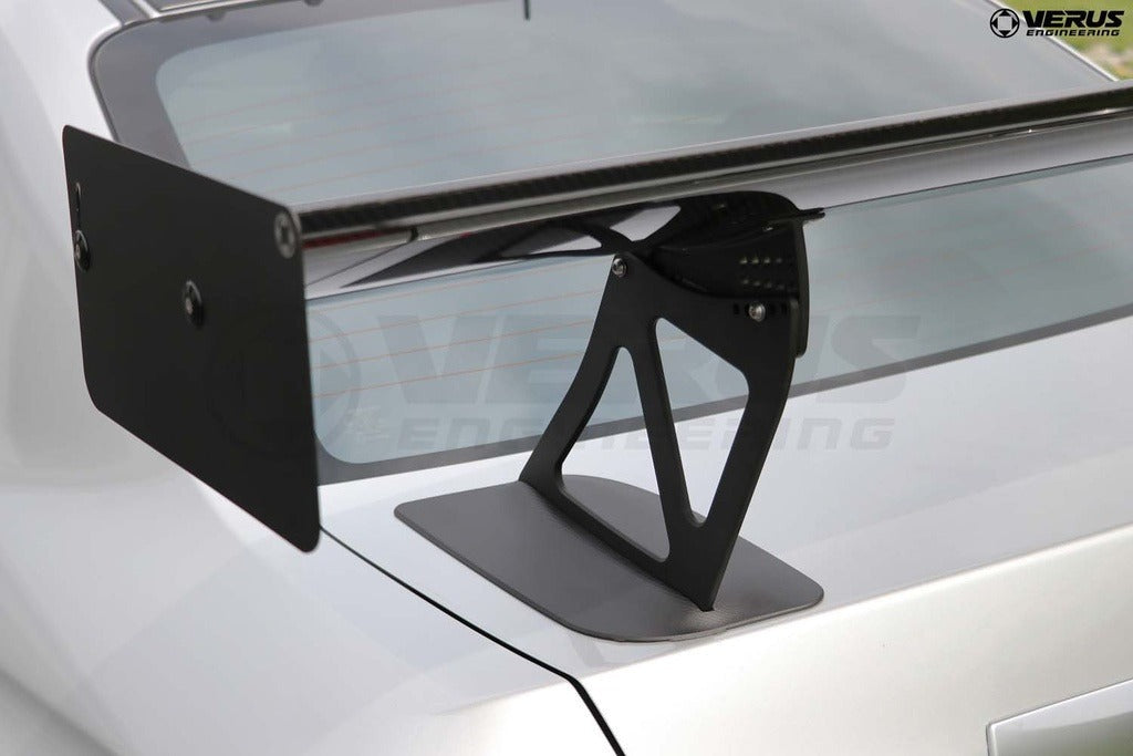 Verus Engineering UCW Rear Wing Kit w/ Carbon Endplates - 2011-2014 Subaru WRX/STI Sedan