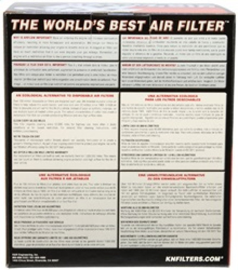 K&N Engineering Universal Clamp-On Air Filter - Round Tapered 2.75in Flange - Universal