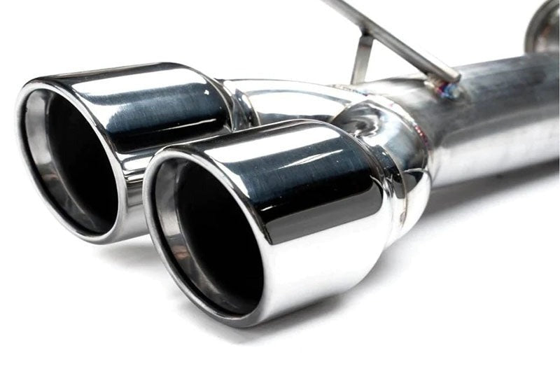 ETS Cat-Back Exhaust System No Muffler Resonated Polished Tips - 2022-2024 Subaru WRX