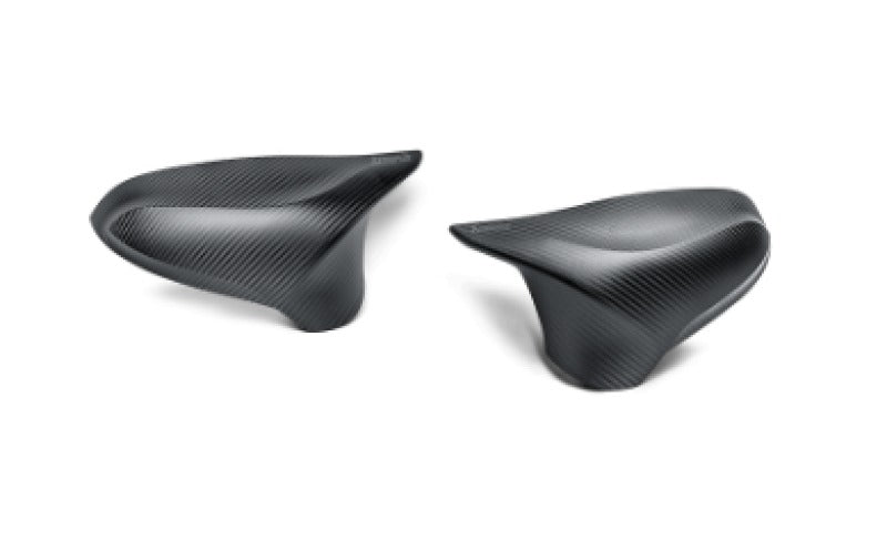 Akrapovic 2014+ BMW M3 (F80) Carbon Fiber Mirror Cap Set Matte - WM-BM/CA/2/M
