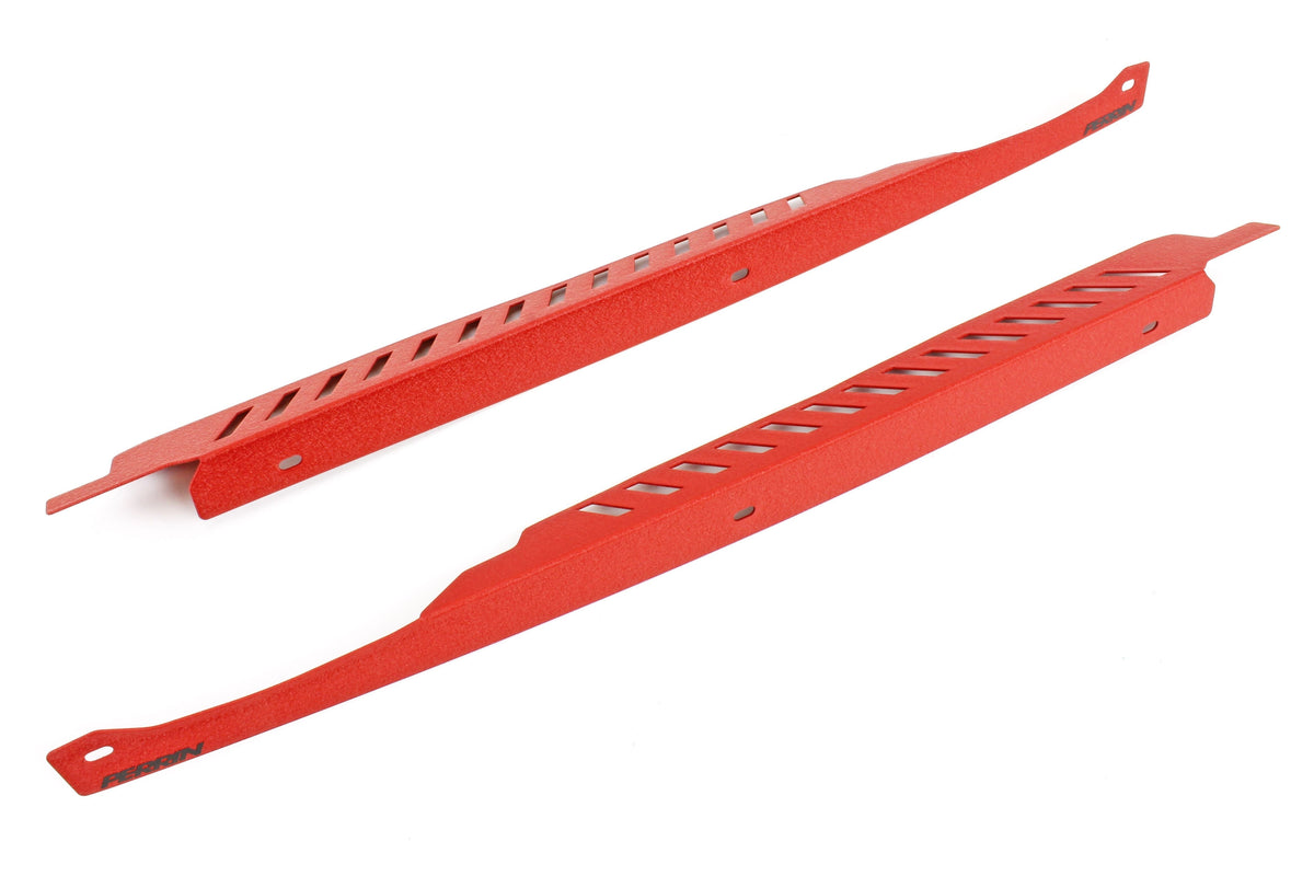 PERRIN Performance Fender Shroud Red - 2008-2014 Subaru STI / 2011-2014 WRX