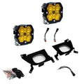 Baja Designs 19-22 Chevy 1500 / 20-22 2500/3500 Squadron Sport 2.0 Fog Pocket Kit (WC) - Baja Amber