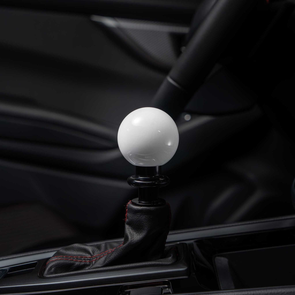 Billetworkz Automatic Shifter - Gloss White - Fits Subaru CVT: WRX (2022+), Crosstrek (2024+), Forester (2025+), Impreza (2024+), Legacy/Outback (2015+)