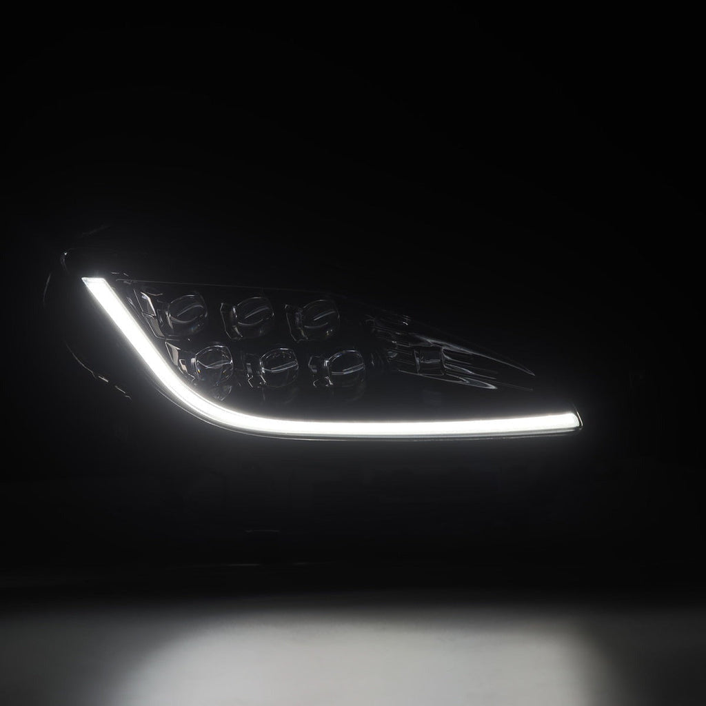 Alpharex Nova Series LED Projector Headlights - Alpha Black - Activation Light w/ Sequential Signal / Switchback DRL - 2022-2024 Toyota GR86 / Subaru BRZ
