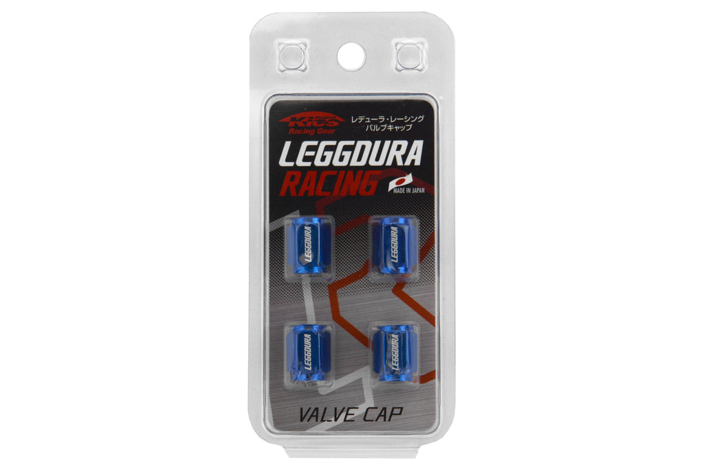 Project Kics Leggdura Racing Blue Valve Cap