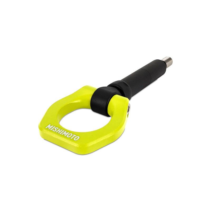 Mishimoto Neon Yellow Racing Front Tow Hook - 2002-2007 Subaru WRX / 2004-2007 STI