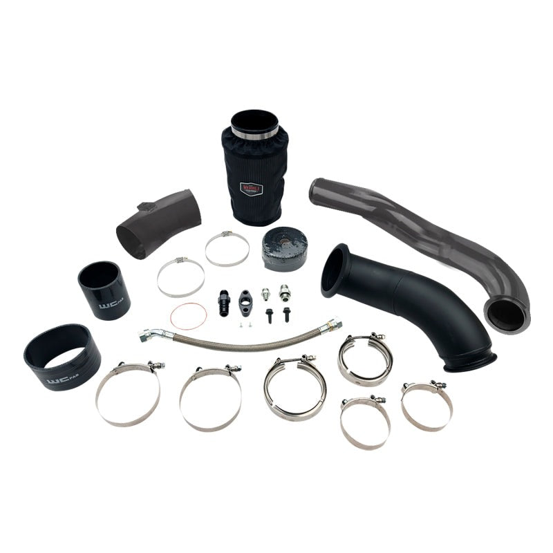 Wehrli 04.5-07 Cummins 5.9L S300 High Mount Turbo 2nd Gen Swap Kit - Gun Metal