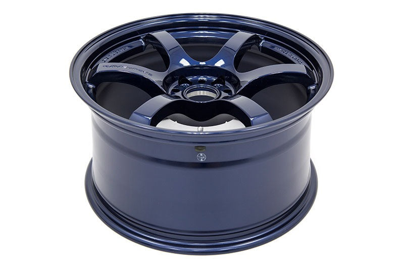 Gram Lights 57DR Eternal Blue Pearl 18x9.5 +38mm 5x114.3 (Single Wheel) - 2015-2024 Subaru WRX / 2015-2021 STI / 2019-2024 Forester