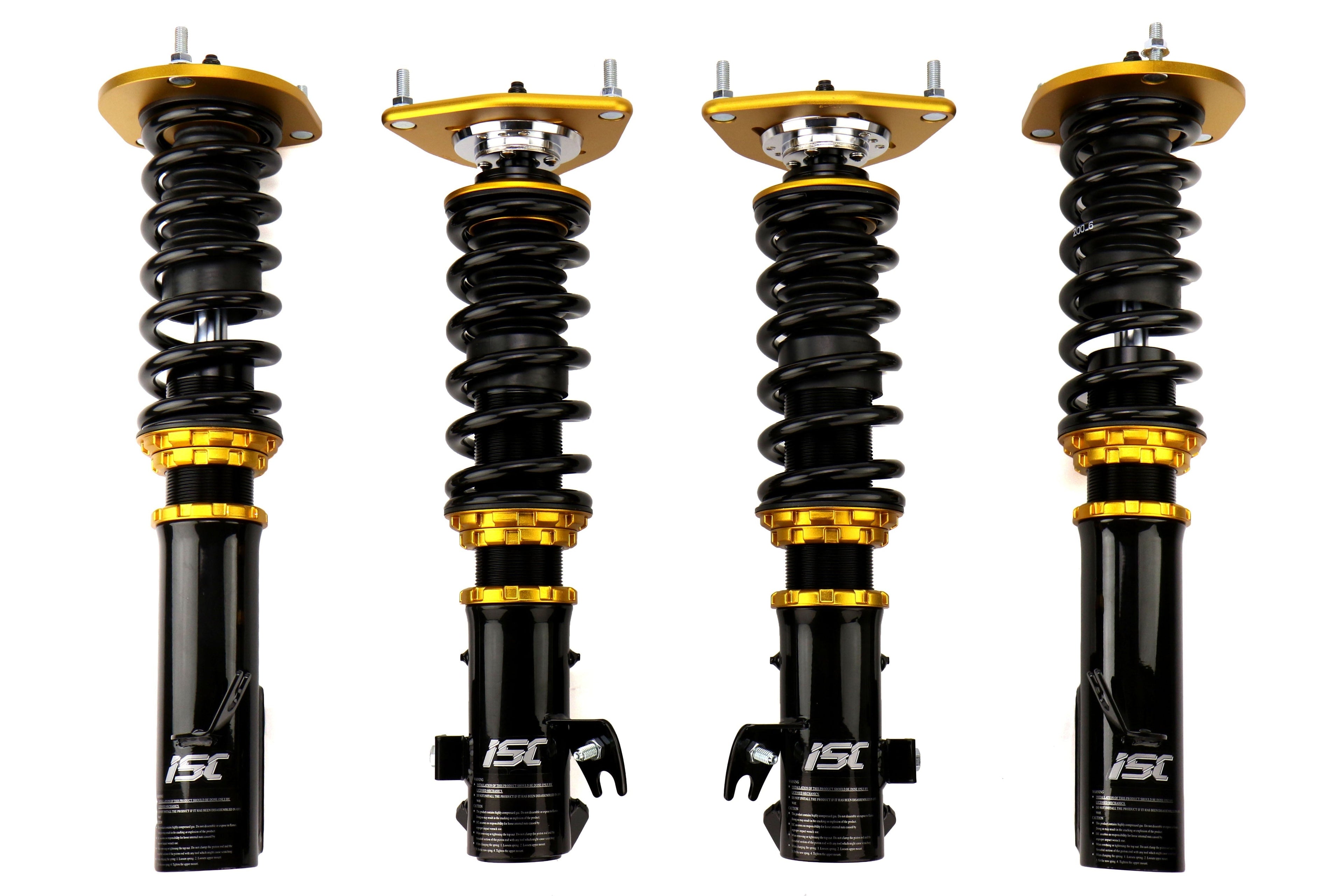 ISC Suspension N1 Street Sport Coilovers - 2005-2007 Subaru STI