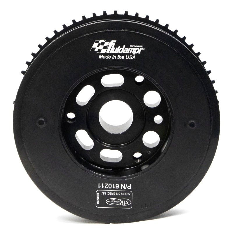 Fluidampr 13-18 Ford Focus ST 2.0L/15-23 Ford Mustang 2.3L EcoBoost Steel Internally Balanced Damper