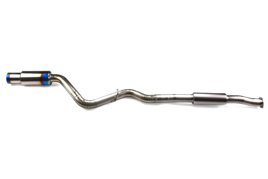 Tomei Expreme Ti Full Titanium Catback Exhaust - Burnt Tip - 2011-2014 Subaru WRX / STI / 2015-2021 WRX Sedan / STI Sedan