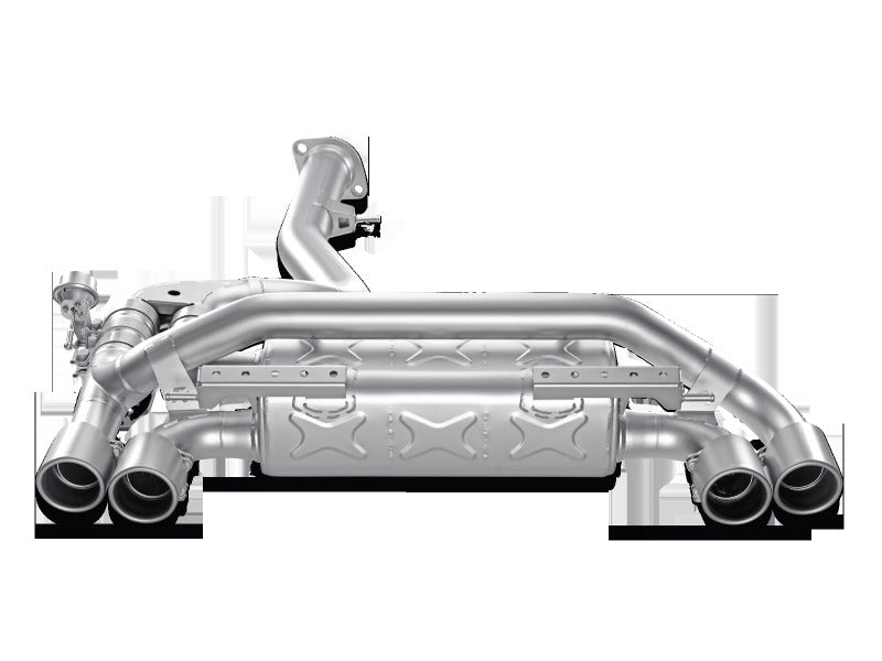 Akrapovic Slip-On Line Titanium (Requires Tips) for 2011-2012 BMW 1 Series M Coupe (E82) - M-BM/T/4H