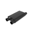 Flowmaster 80 Series 2.5-Inch Offset Inlet / Dual 2.5-Inch Outlets Muffler - 842583