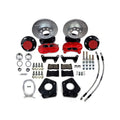 Baer Brakes 62-69 Ford Fairlane 11in SS4 Alum Hub Front SDZ Brake Kit - Fire Red