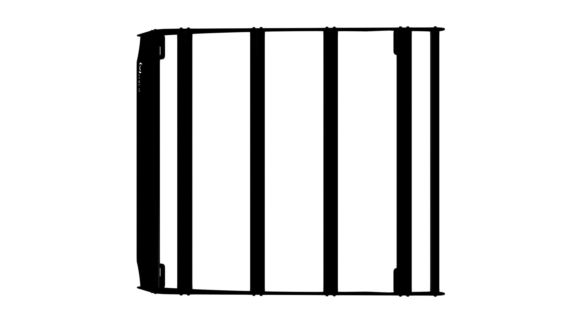 Polaris RZR Trail (Plastic Roof) 2021 Roof Rack Cutout for 30 Inch Light Bar Prinsu