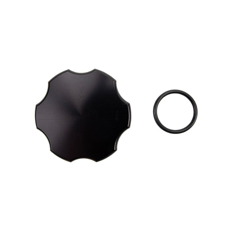 Wehrli 11-25 Ford Power Stroke 6.7L Billet Oil Fill Cap - Black Anodized
