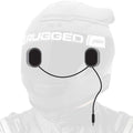 Rugged Radios Alpha Audio Speaker Pods - Velcro Mounting and Gel Ear Pods - Stereo & Mono 3.5mm