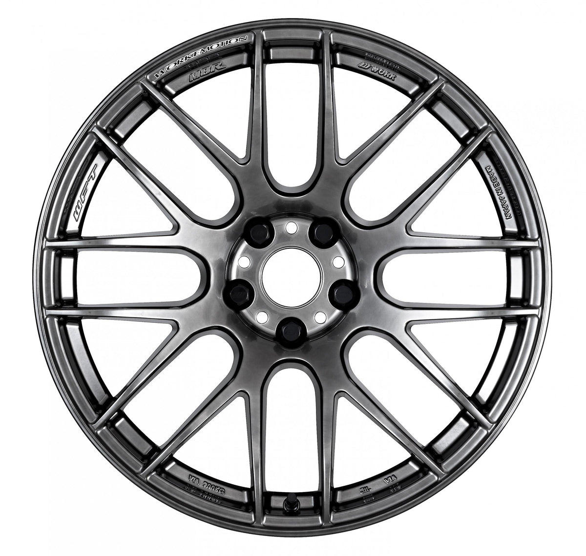 Work Emotion M8R Glim Black 18x9.5 +38mm 5x114.3 (Sold as Pair) - 2015-2024 Subaru WRX / 2015-2021 STI / 2019-2024 Forester