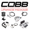 Cobb Stage 1+ to NexGen Stage 2 + CAN Flex Fuel Power Package - Black - 2015-2021 Subaru WRX