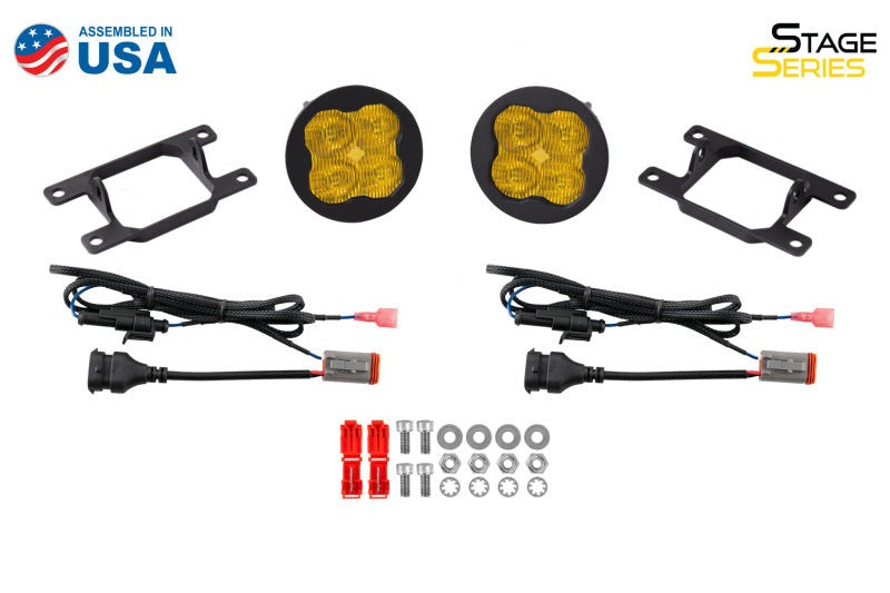Diode Dynamics SS3 Max Type A Fog Light Kit ABL - White SAE - Universal
