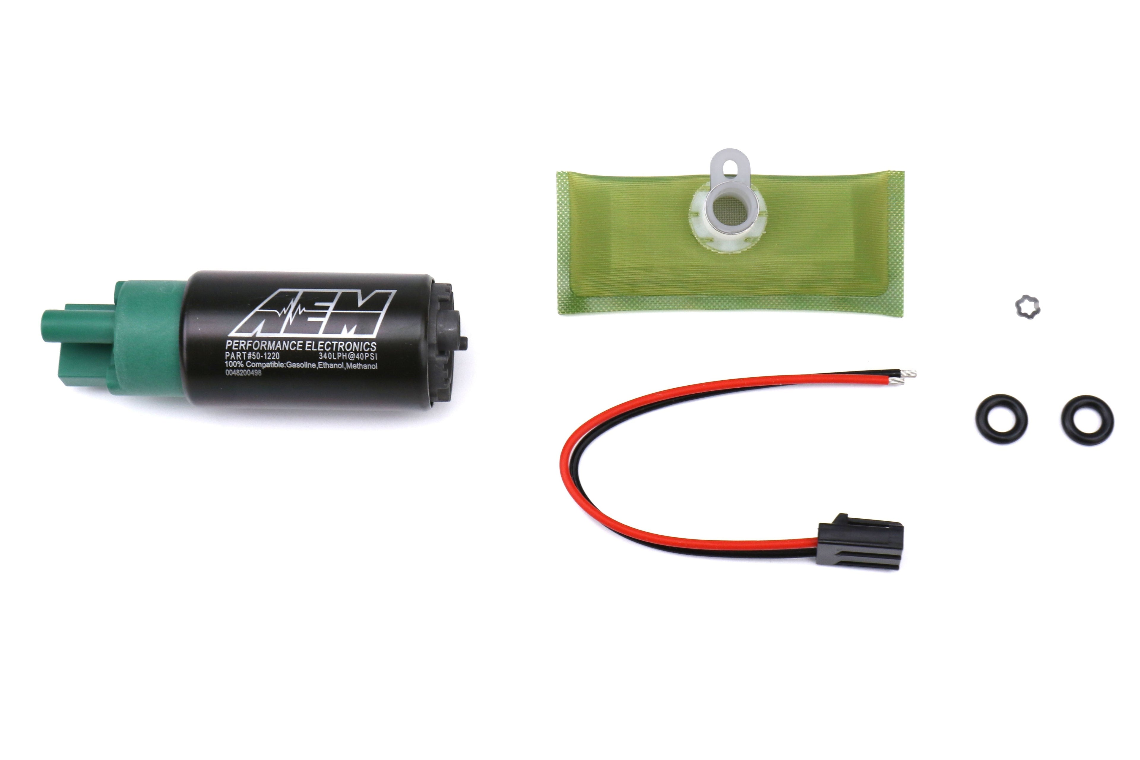 AEM 340LPH 65mm Fuel Pump Kit w/o Mounting Hooks - Ethanol Compatible (ALREADY EXISTS)