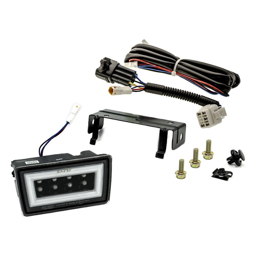 SMY F1 V3 Hyperflash (RBL) Smoked w/ DRL White Light Bar - 2022-2026 Subaru WRX