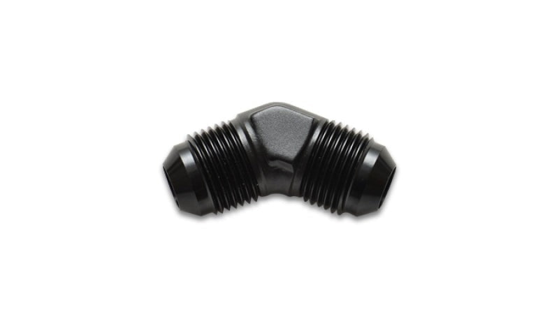 Vibrant Performance Flare Union 45 Degree Adapter Fitting, -6AN, Automotive Performance Fabrication, for Performance Automotive Builds - Part 10572
