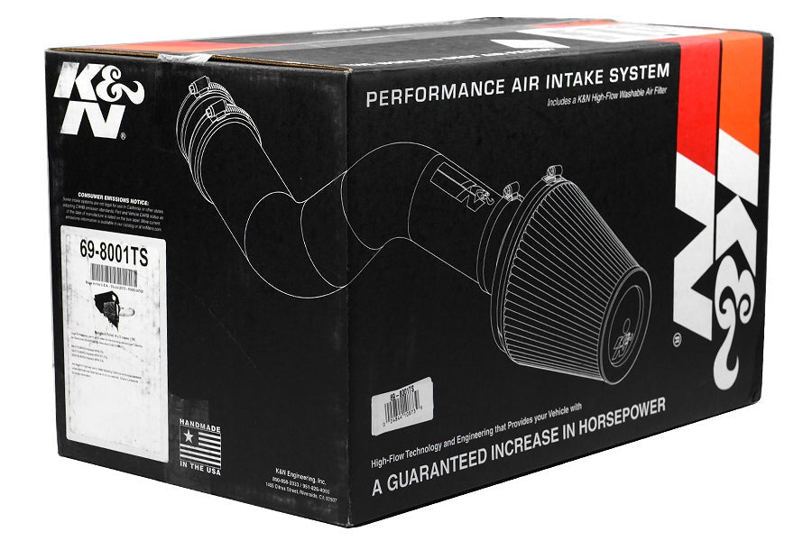 K&N Silver Typhoon Short Ram Intake - 2002-2007 Subaru WRX / 2004-2007 STI