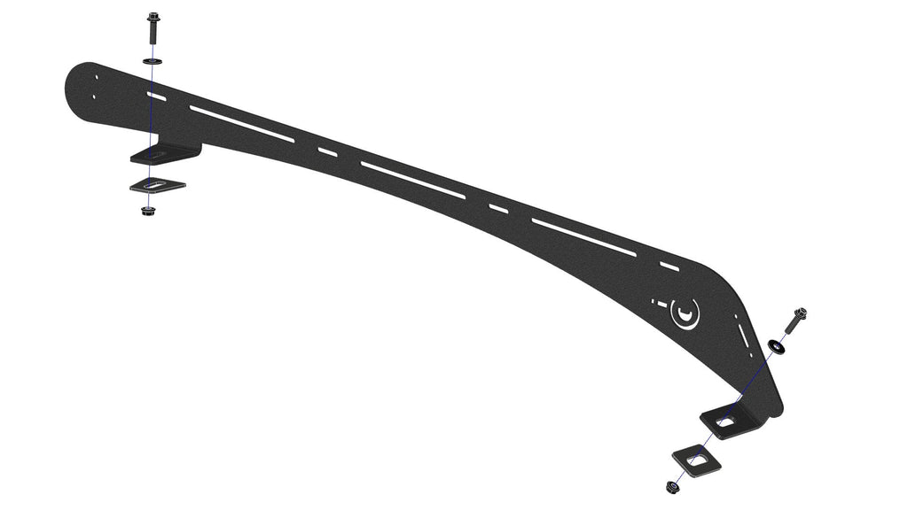 Polaris RZR Trail (No Roof) 2021 Standard Roof Rack Yellow Gloss Prinsu