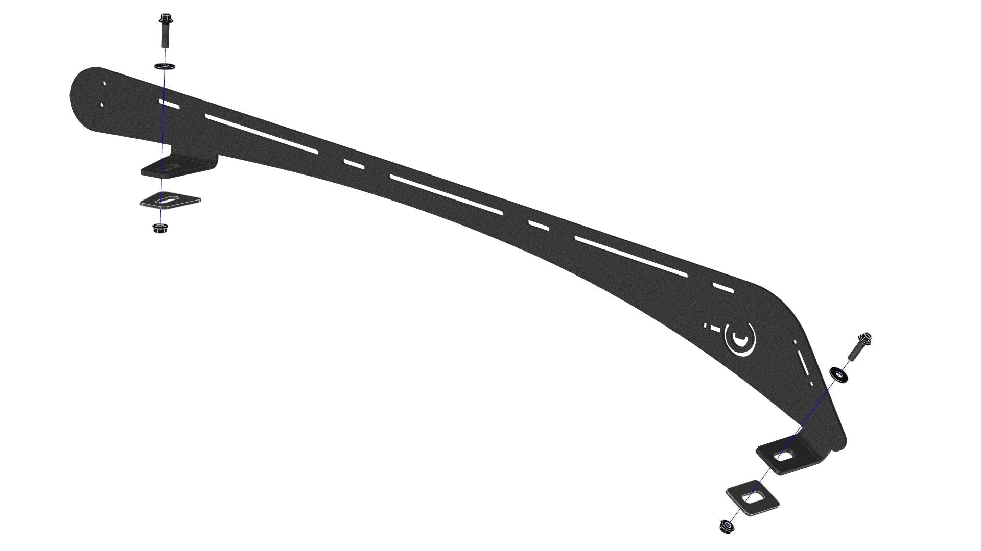 Polaris RZR Trail (No Roof) 2021 Standard Roof Rack Yellow Gloss Prinsu