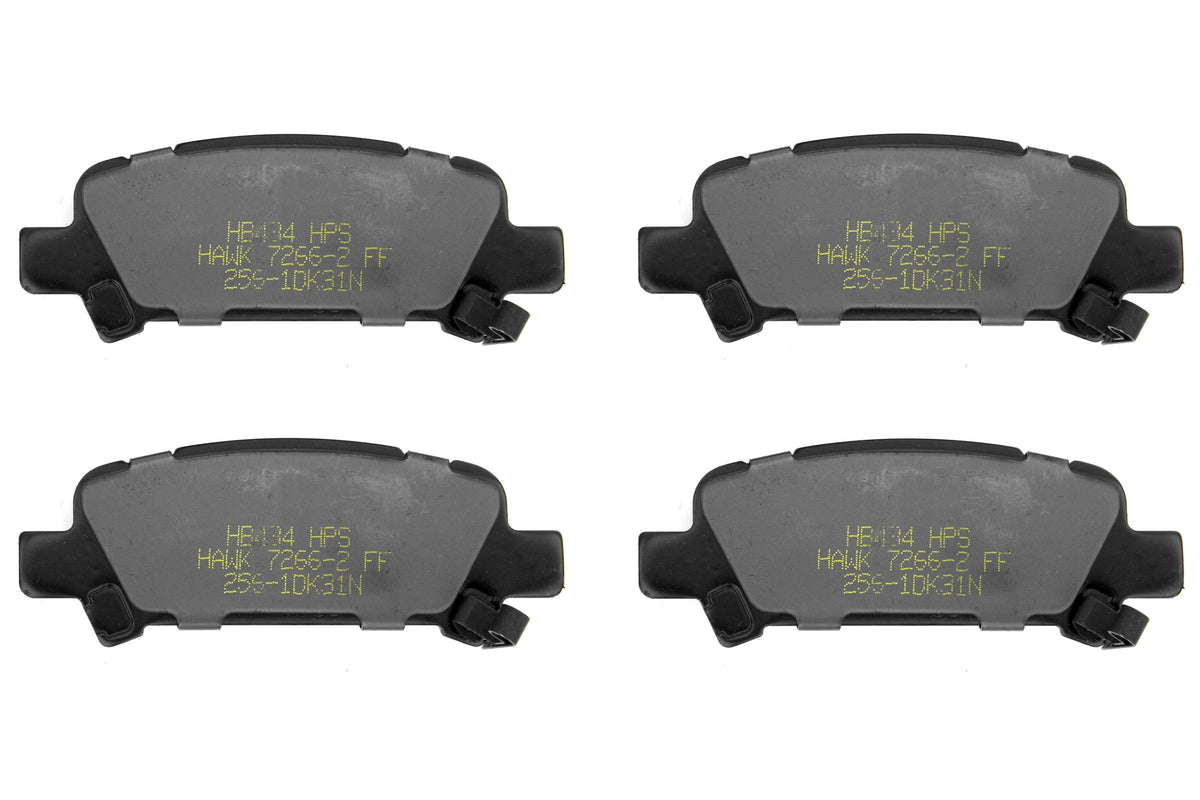 Hawk D770 HPS Street Rear Brake Pads- 2002-2003 Subaru WRX / 2005-2008 Legacy GT