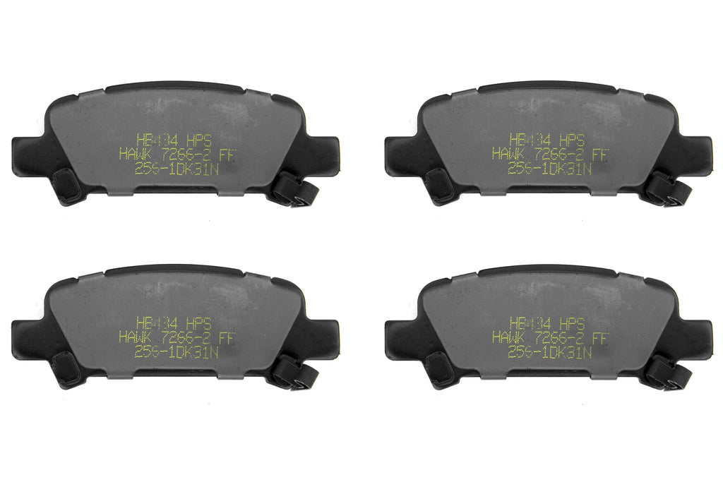 Hawk D770 HPS Street Rear Brake Pads- 2002-2003 Subaru WRX / 2005-2008 Legacy GT