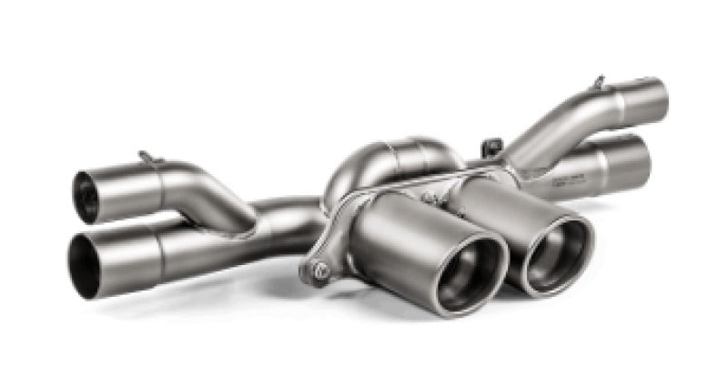 Akrapovic Slip-On Race Line Titanium without Tail Pipe Set for 2018 Porsche 911 GT3 (991.2) - S-PO/TI/8