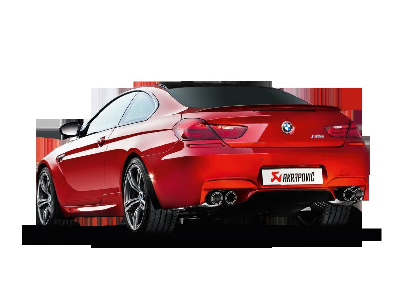 Akrapovic Evolution Line Cat Back Titanium (Requires Tips) for 2012-2017 BMW M6 (F12 F13) - ME-BM/T/5