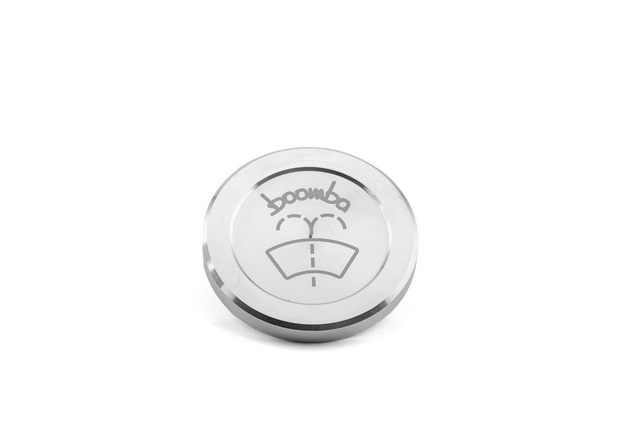 Boomba Racing Windshield Washer Cap Natural - 2015-2021 Subaru WRX