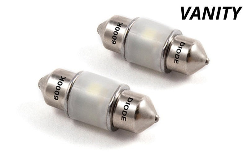 Diode Dynamics 29mm HP6 LED Bulb - Red (Pair) - Universal