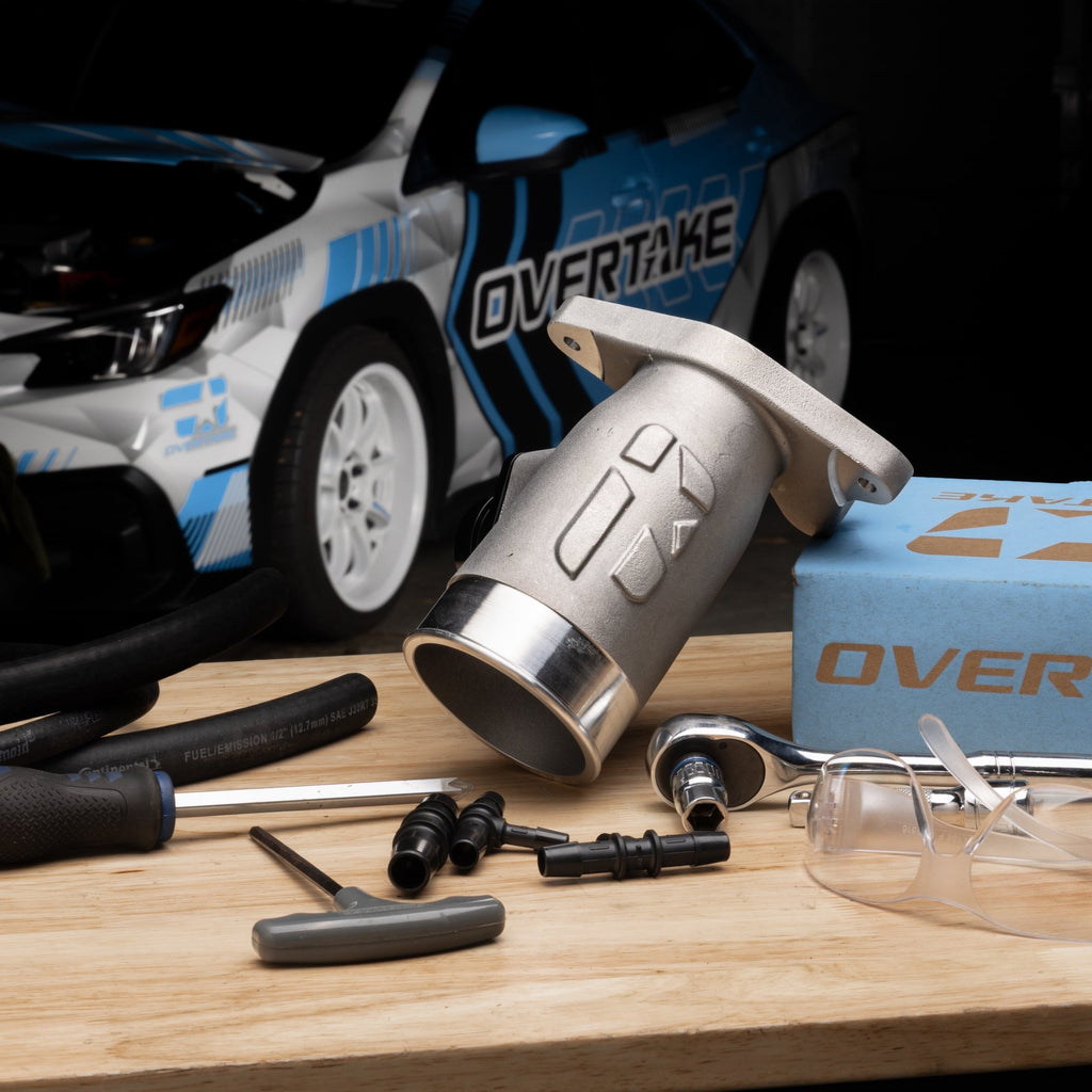 OVERTAKE Aluminum Turbo Inlet - Subaru 2022-2026 WRX