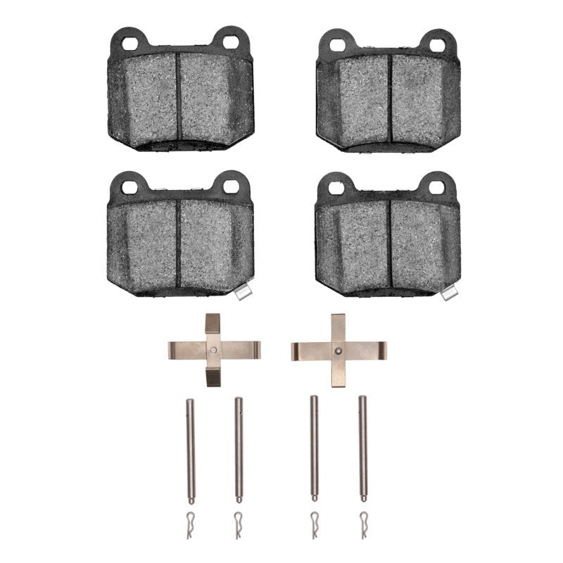 R1 Rear R1 Optimum OE Pads & Hardware Kit - 2004-2017 Subaru STI / 2017-2020 & 2022-2026 Subaru BRZ w/ Brembo