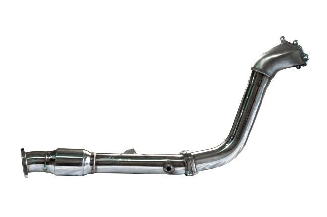TurboXS Downpipe High Flow Catalytic Converter - 2002-2007 Subaru WRX/STI