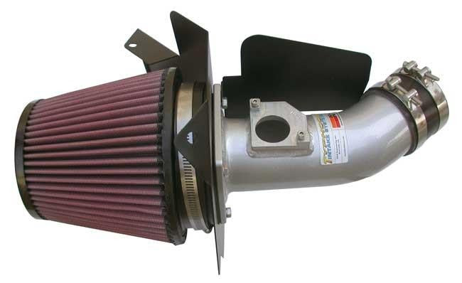 K&N Silver Typhoon Short Ram Intake - 2004-2006 Subaru Forester XT 2.5L
