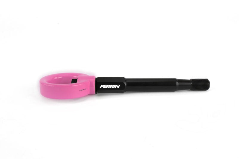 PERRIN Tow Hook Kit Rear Hyper Pink - 2018-2019 Subaru Crosstrek