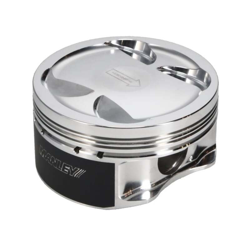 Manley EJ25 STD Stroke 100mm +.5mm Bore 9.8:1 Dish Piston Set with Rings - 2004-2021 Subaru STI / 2006-2014 WRX